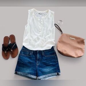 J. Crew Denim Rolled Cutoff Shorts